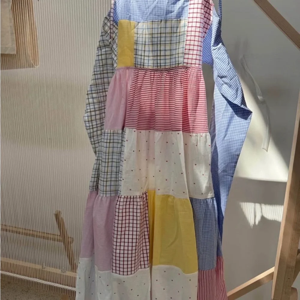 Brand New Oh Seven Days Patchwork Maxi Dress - Picture 2 of 4